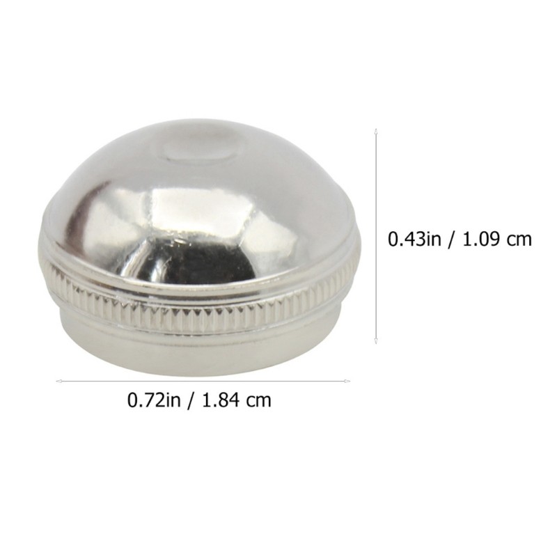 Universal Headjoint Screw Nut Replacement Brass Nickel Plated For Smooth