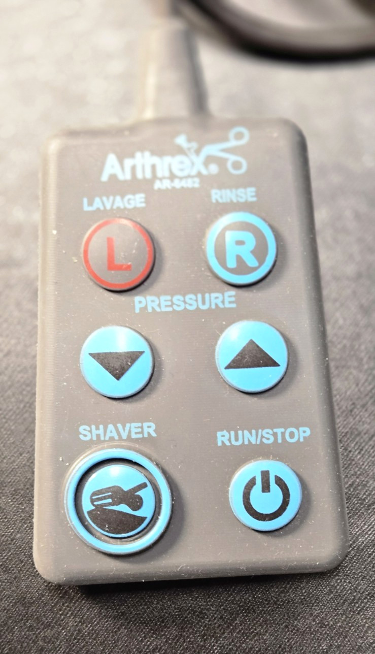 Arthrex AR-6482 Remote Control for Dual Wave Arthroscopy Pump
