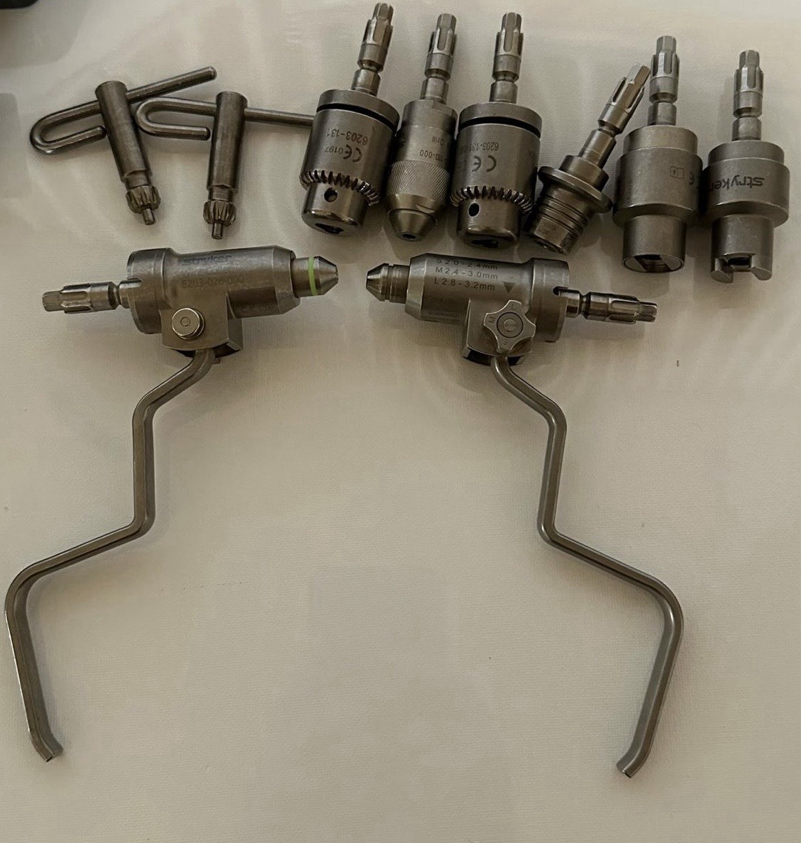 Stryker System 9 Drill Cordless Set (3P. Drills & 8Attatchs) Batteries Available