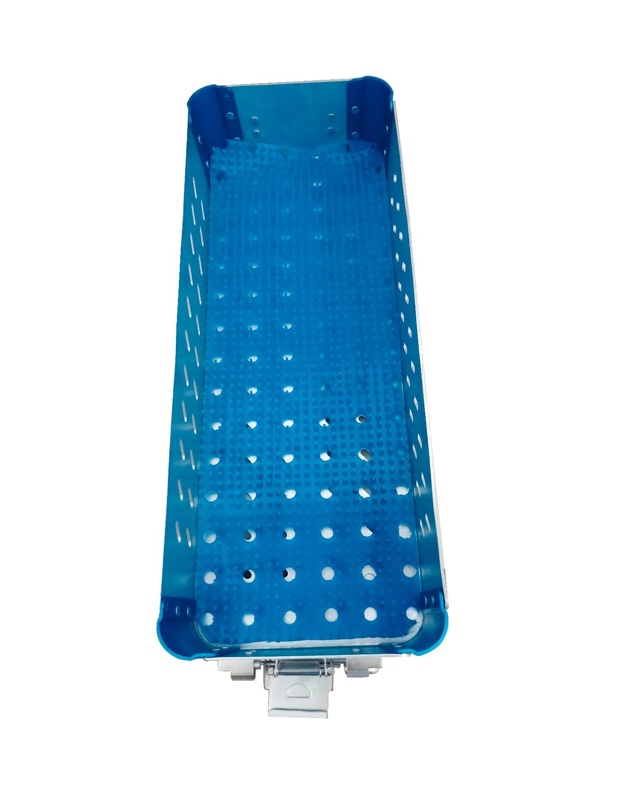 Aluminum Empty Case Box with silicon mat Veterinary Surgical Instrument