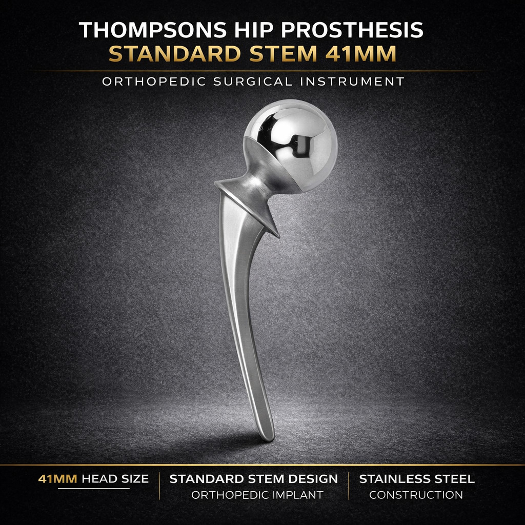 Thompsons Hip Prosthesis Standard Stem 41mm Orthopedic Instruments