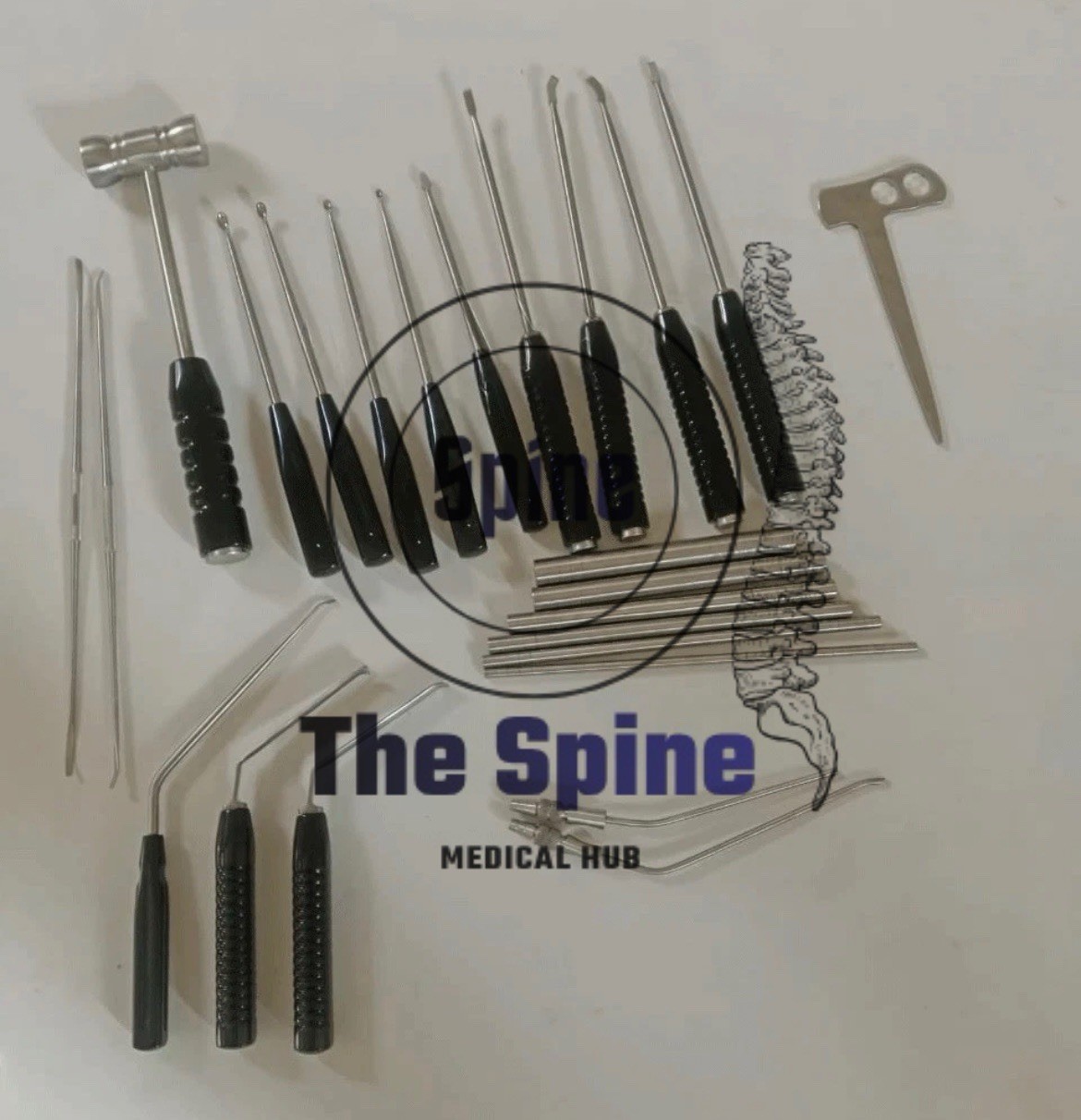 Unilateral Biportal Endoscopic UBE Spine Surgery Orthopedic Instruments Set