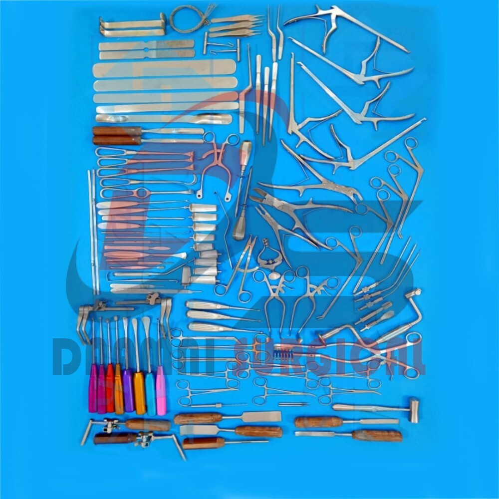 Basic Craniotomy & Laminectomy Surgical Orthopedic Spinal Instruments 85 Pcs Set