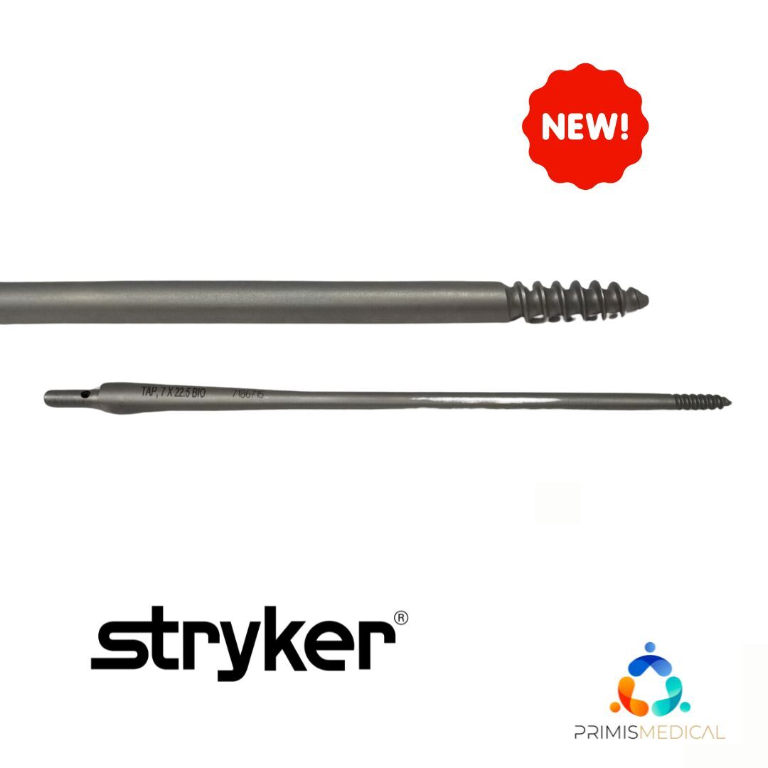 Stryker 234-010-070 Orthopedic 7mm x 22.5mm Tap 8-1/2″ (New)