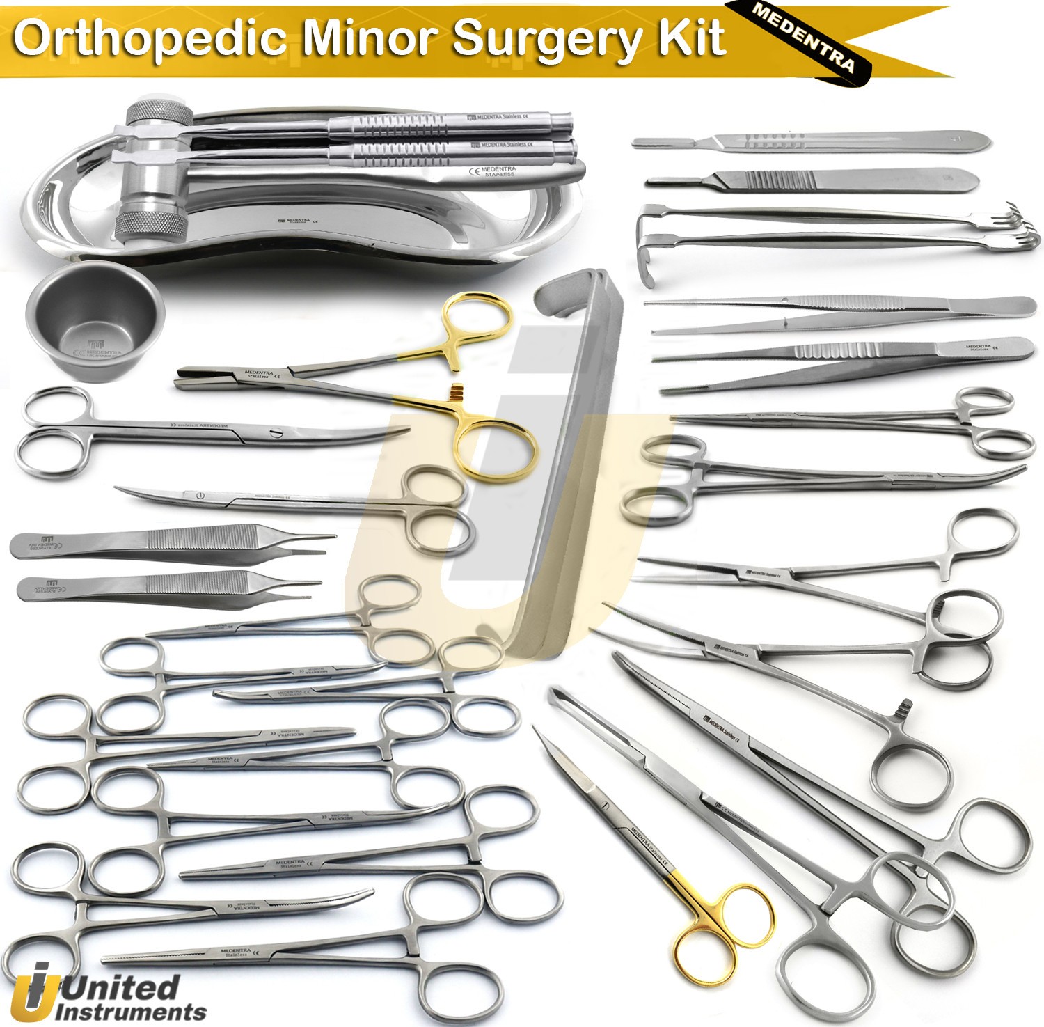 Orthopedic Minor Surgical Set General Minor Surgery Instruments Kit