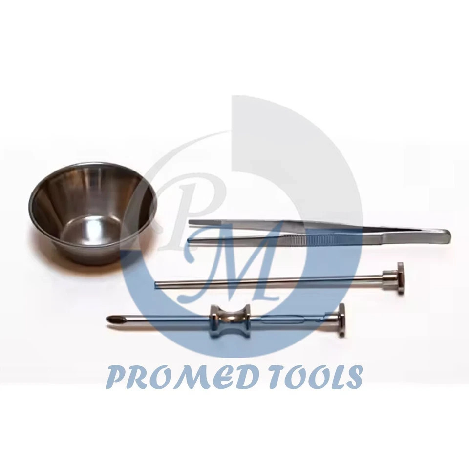 HRT Trocar 3.5 mm Hormone Replacement Pellet Insertion Kit Stainless Steel A+