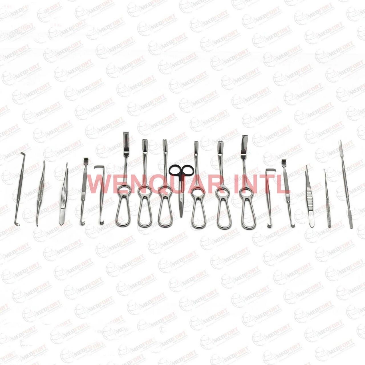 Auricular/Ear Reconstruction set of 17 pcs plastic surgery
