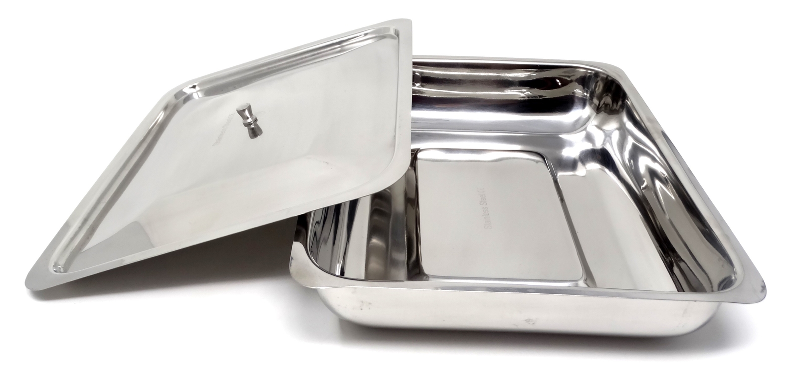 Medical Storage Box 10″x8″x2″ Surgical Tools Tray Veterinary Instruments w/ Lid