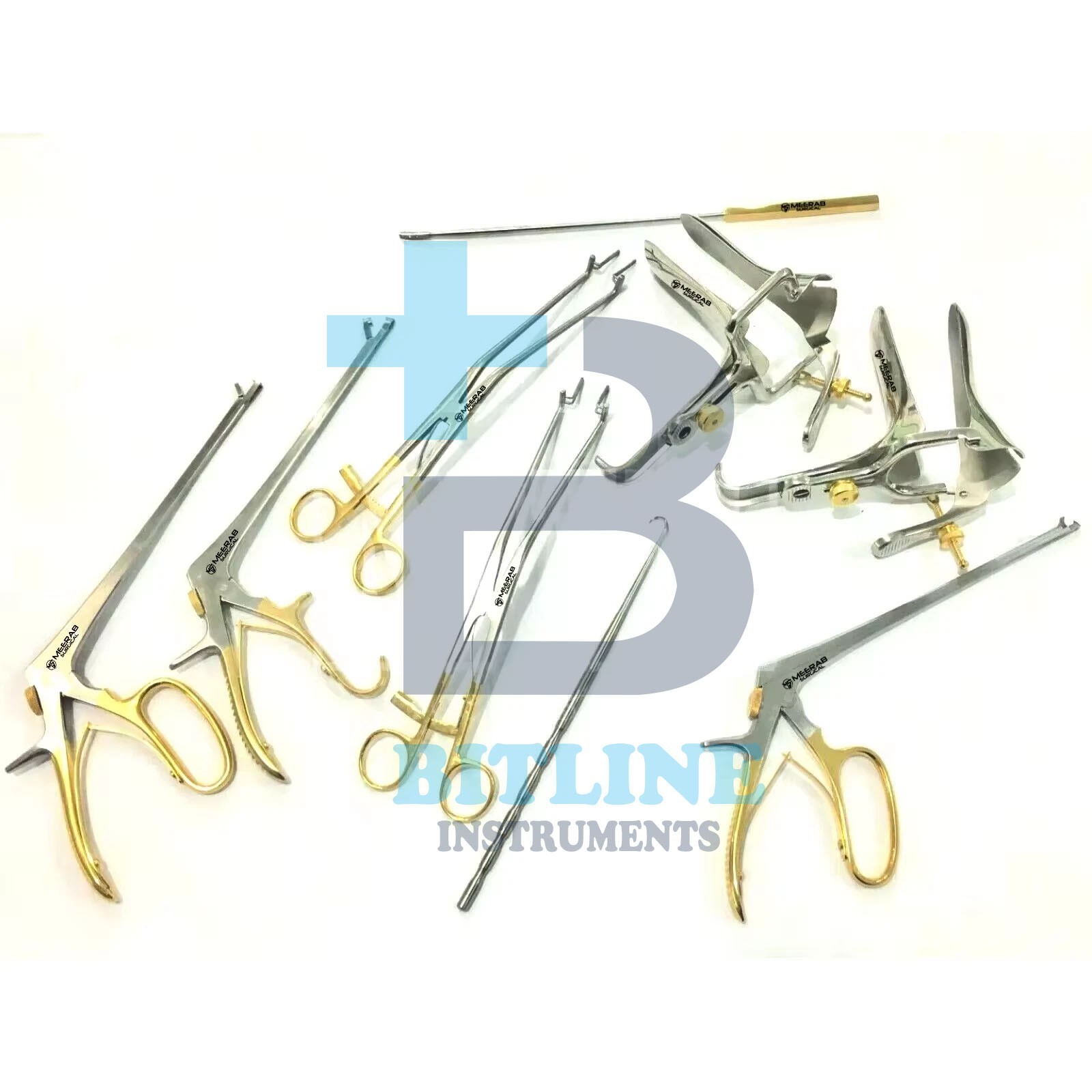 Full Colposcopy Surgical Instrument Set of 9 pieces High Quality