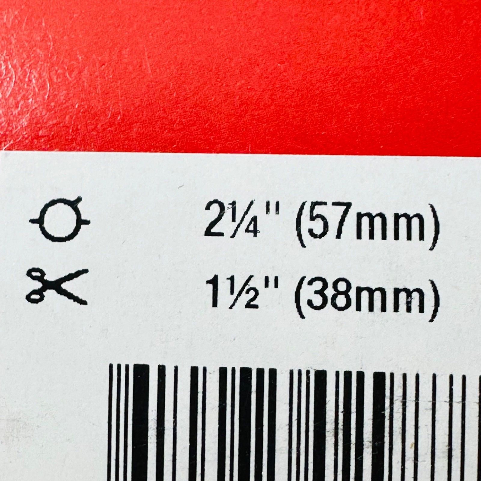 Hollister 11403 New Image CeraPlus Convex Barrier 2-1/4″ Flange Red Box of 5