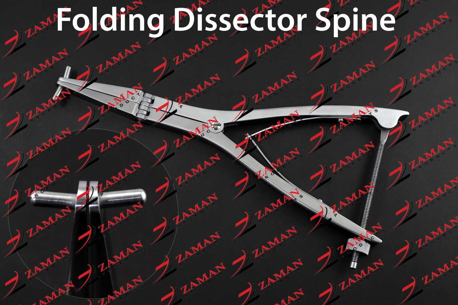 Inner Folding Dissector Spine Orthopedic Surgical Instruments By Zaman Products