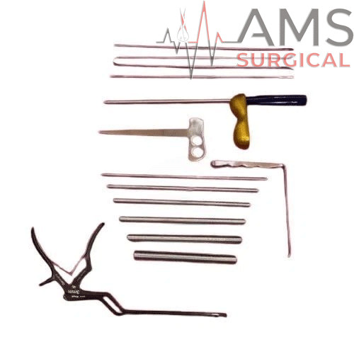 Unilateral Biportal Endoscopic UBE Spine Surgery Orthopedic Instrument Set 14Pcs
