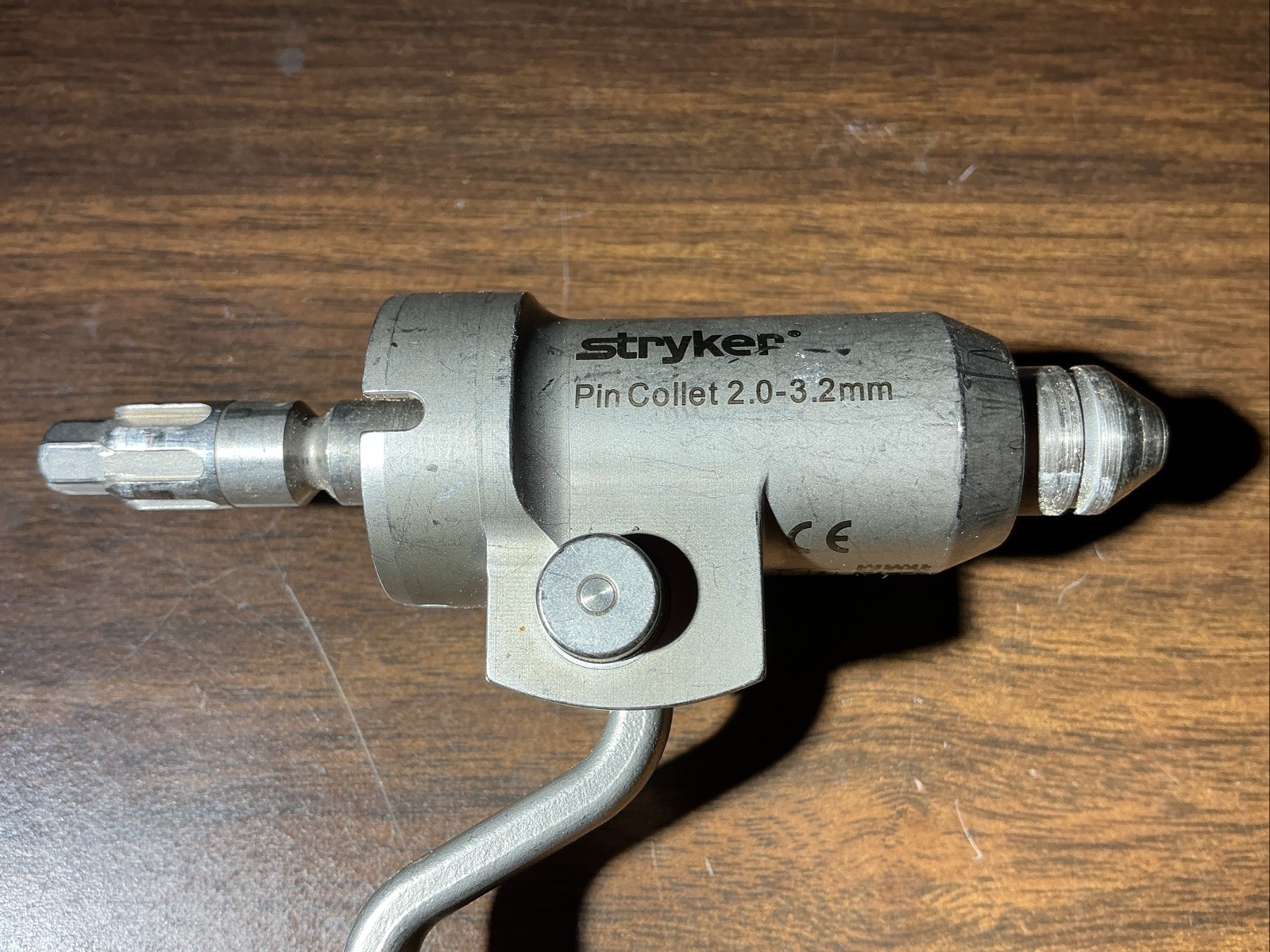 Stryker System 7 Dual Trigger Pin Collet Attachment 7203-126-000 2.0-3.2mm S-M-L