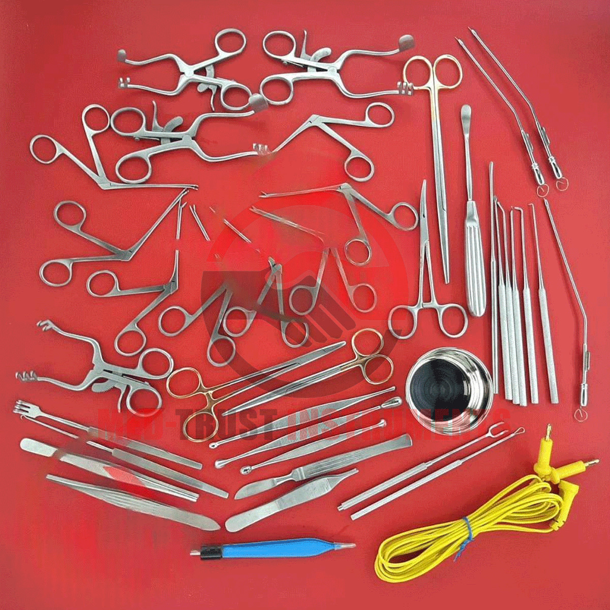 tympanoplasty micro ear surgery instruments set of 41 pieces