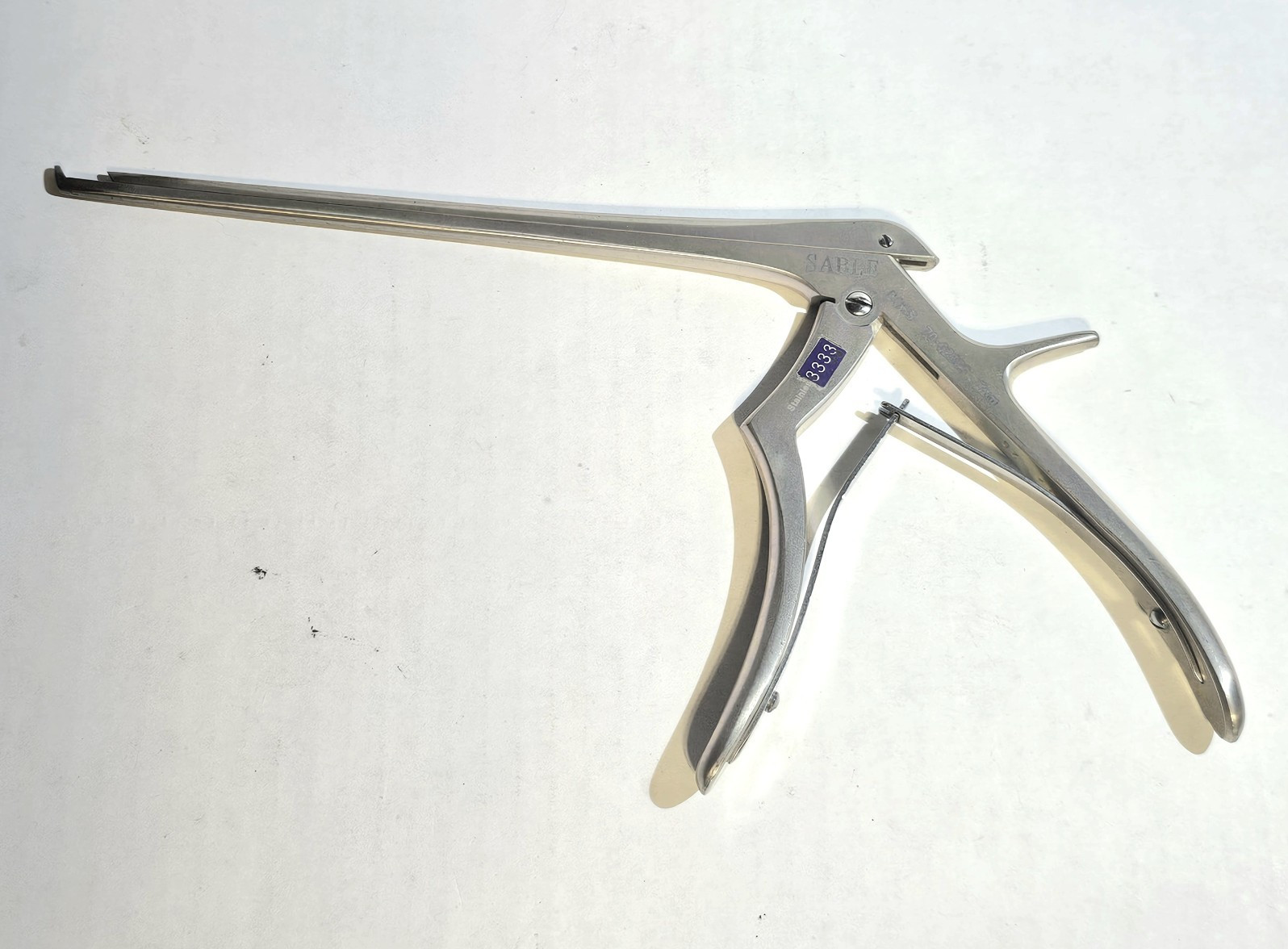 SABLE 3333 Bone Rongeur Orthopedic Surgical Instrument, Long Shaft Pistol Grip