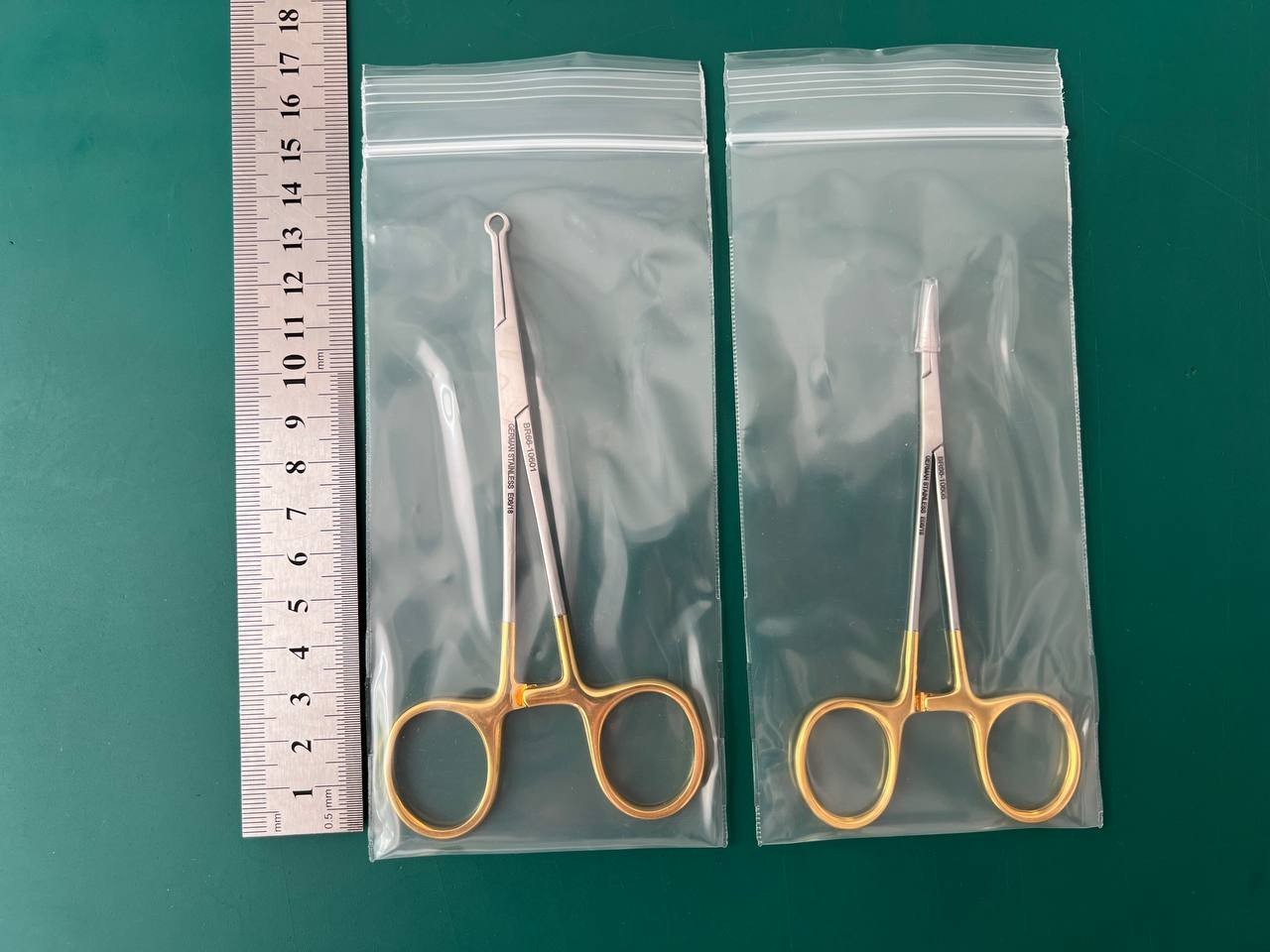 BR Surgical BR66-10607 No Scalpel Vasectomy Set, piercing forcep, 3mm round