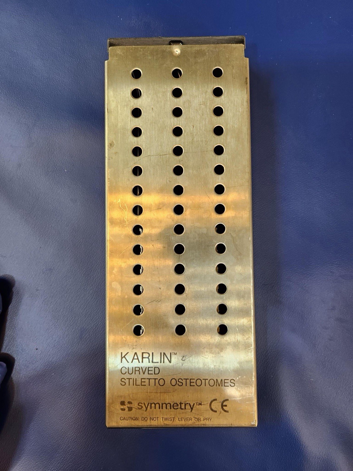 Karlin CURVED OSTEOTOMES 003 Nero / Full Set In Box