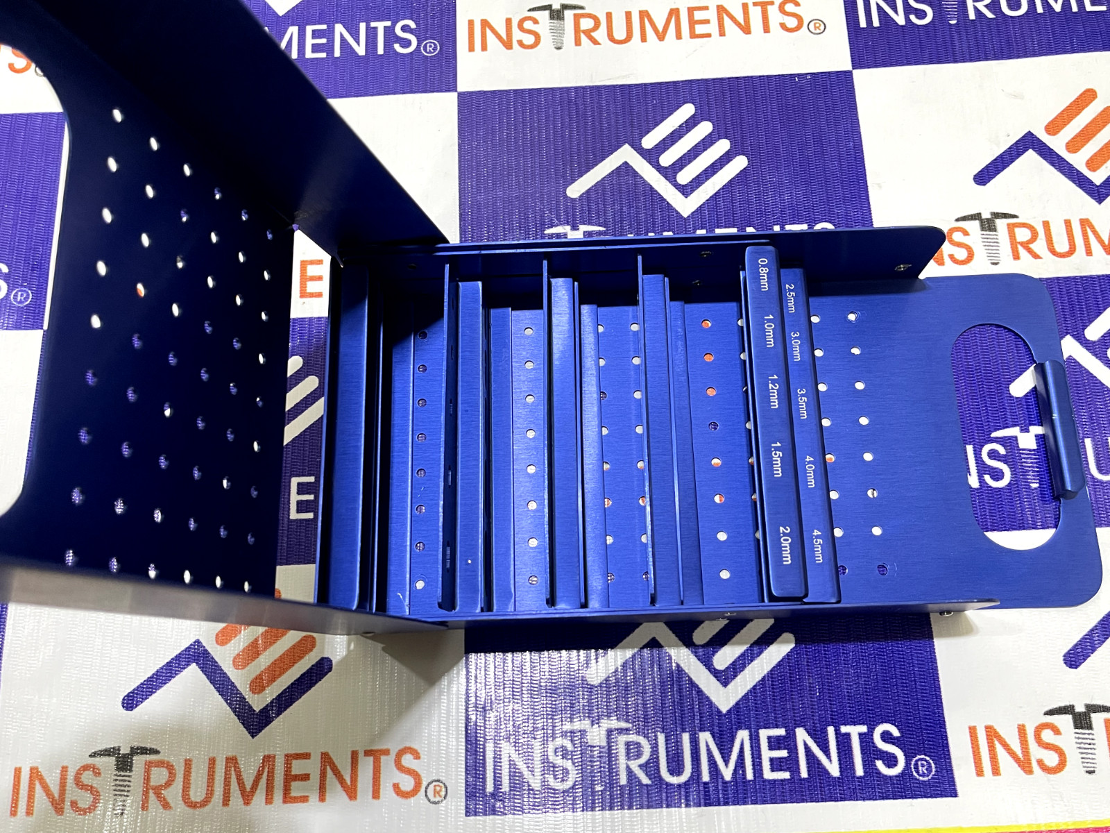 Kirschner Wires holding Empty Box for 0.8mm to 4.5mm K Wires (1 Pc)