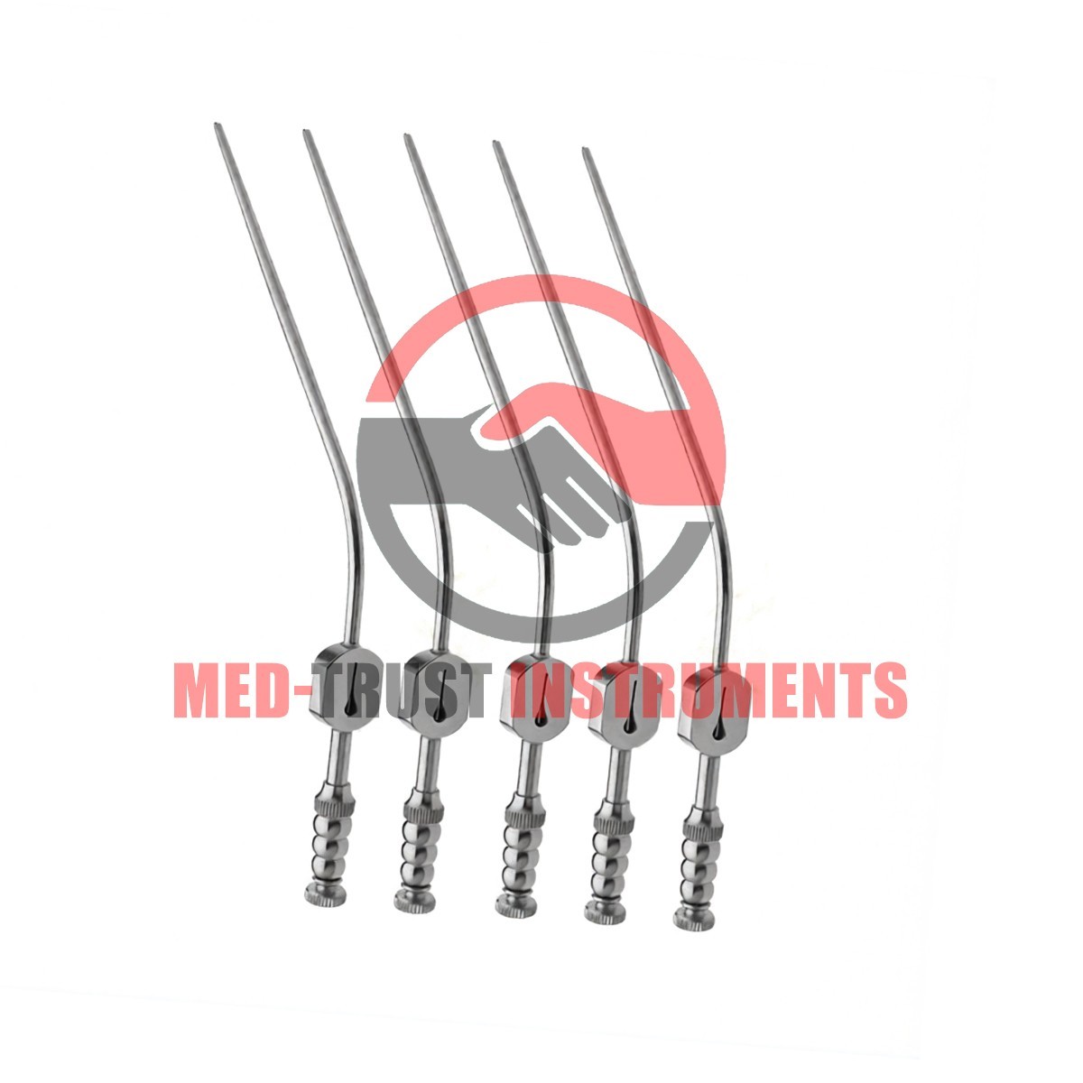 Fukushima Teardrop suction Tubes brain surgery Fr 4,6,8,10,12 5 PCs Set