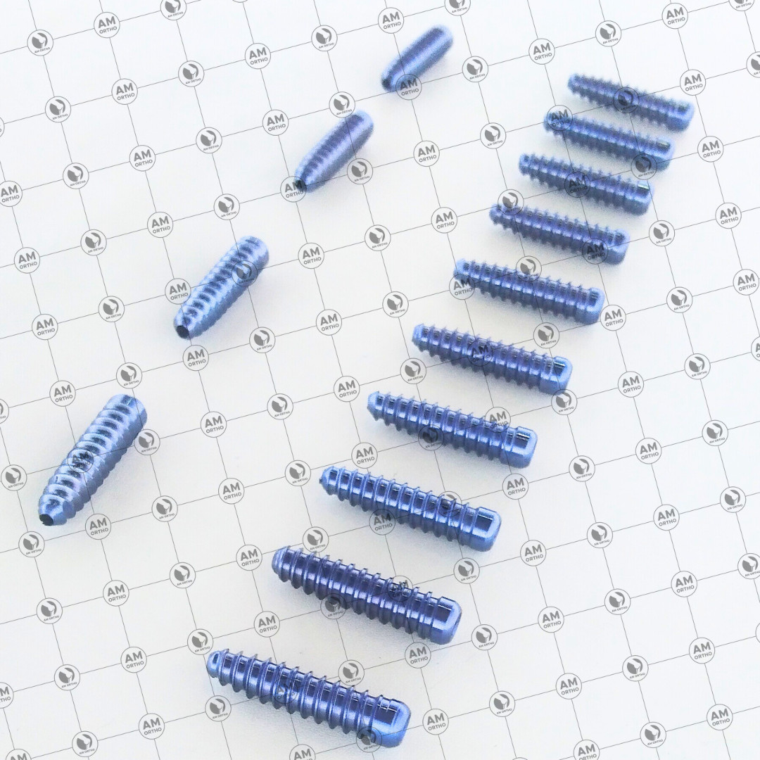 ACL (Interference) Screws Dia:8mm Length 25 & 30mm with Screwdriver 21Pcs Set Ti
