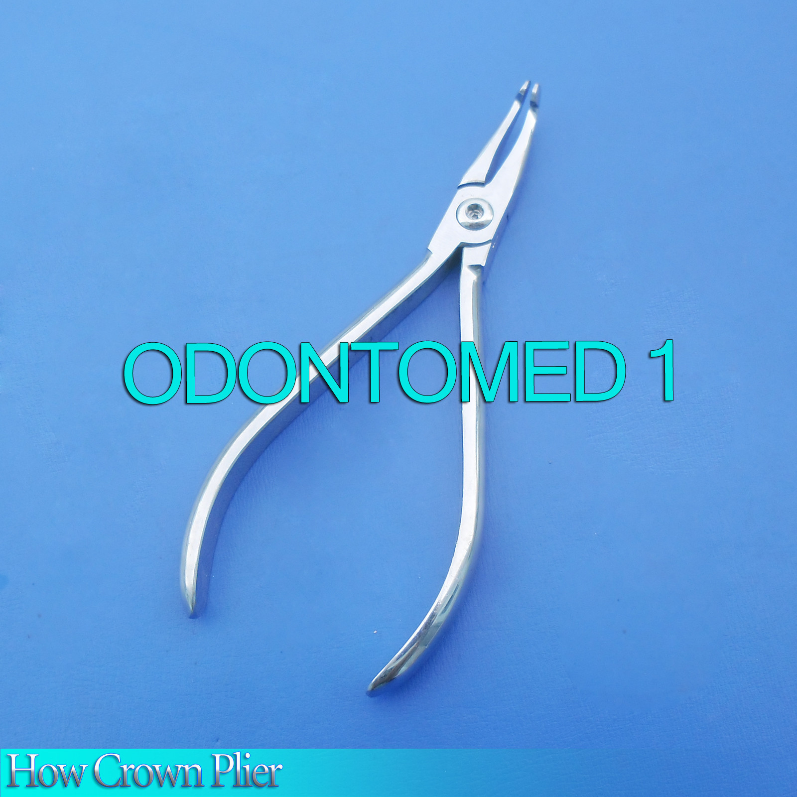 3 How Crown Plier Curved Dental Orthodontics Surgical Instruments