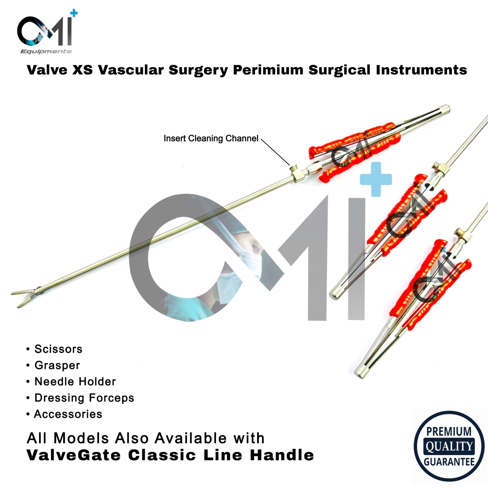 Valve Cardiac surgery Premium Quality Set Of 3 pieces Surgical Instruments Set