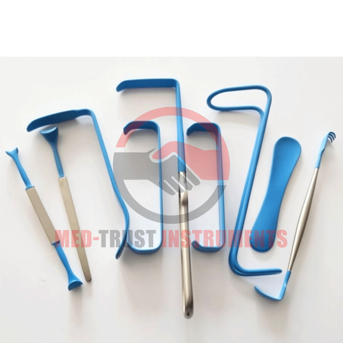 Surgical Insulated Retractor Set of 9 Pcs Surgical Instruments