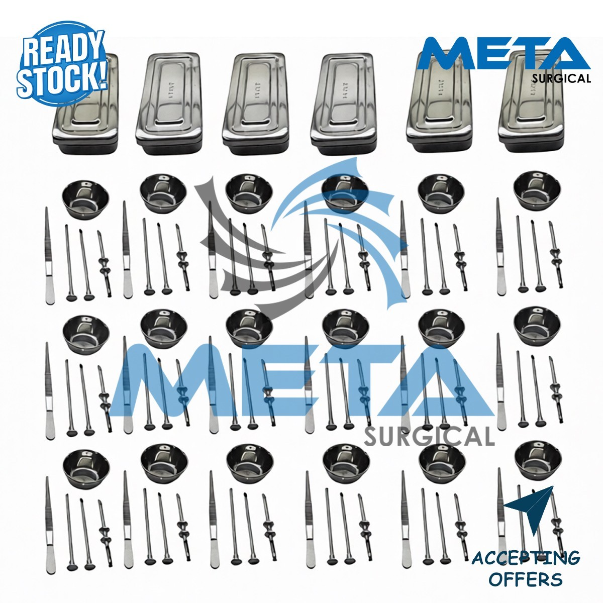 HRT Trocar 3.5mm&4.5mm Hormone Replacement Pellet Insertion Trocars18 kitsin6Box