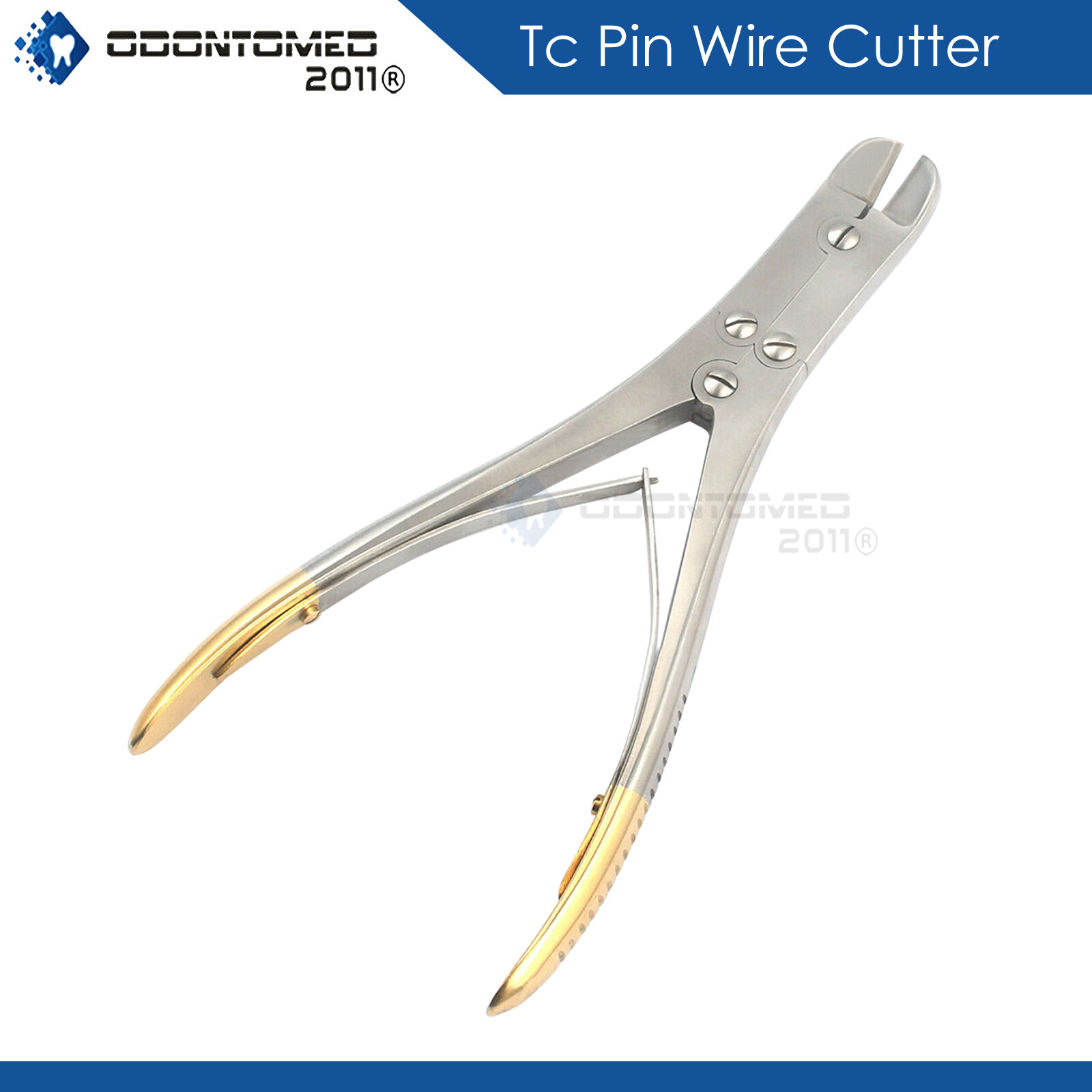 T/C Pin & Wire Cutter Orthopedic Surgical 8.5″ Angled Curved
