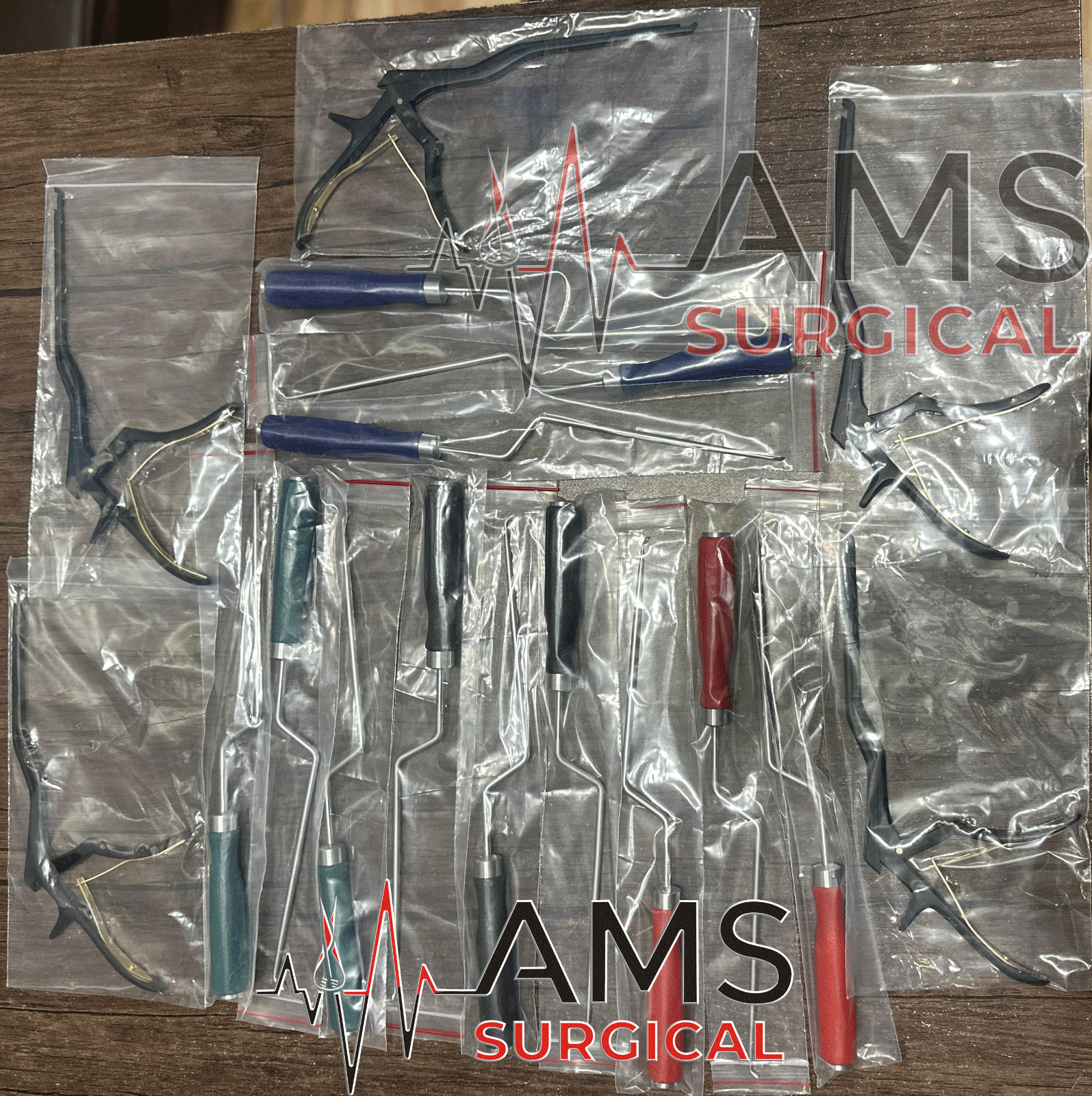 MIS Lumbar Spine Surgery Lumbar 17 Pcs Set Curettes & Kerrison Rongeur Precision