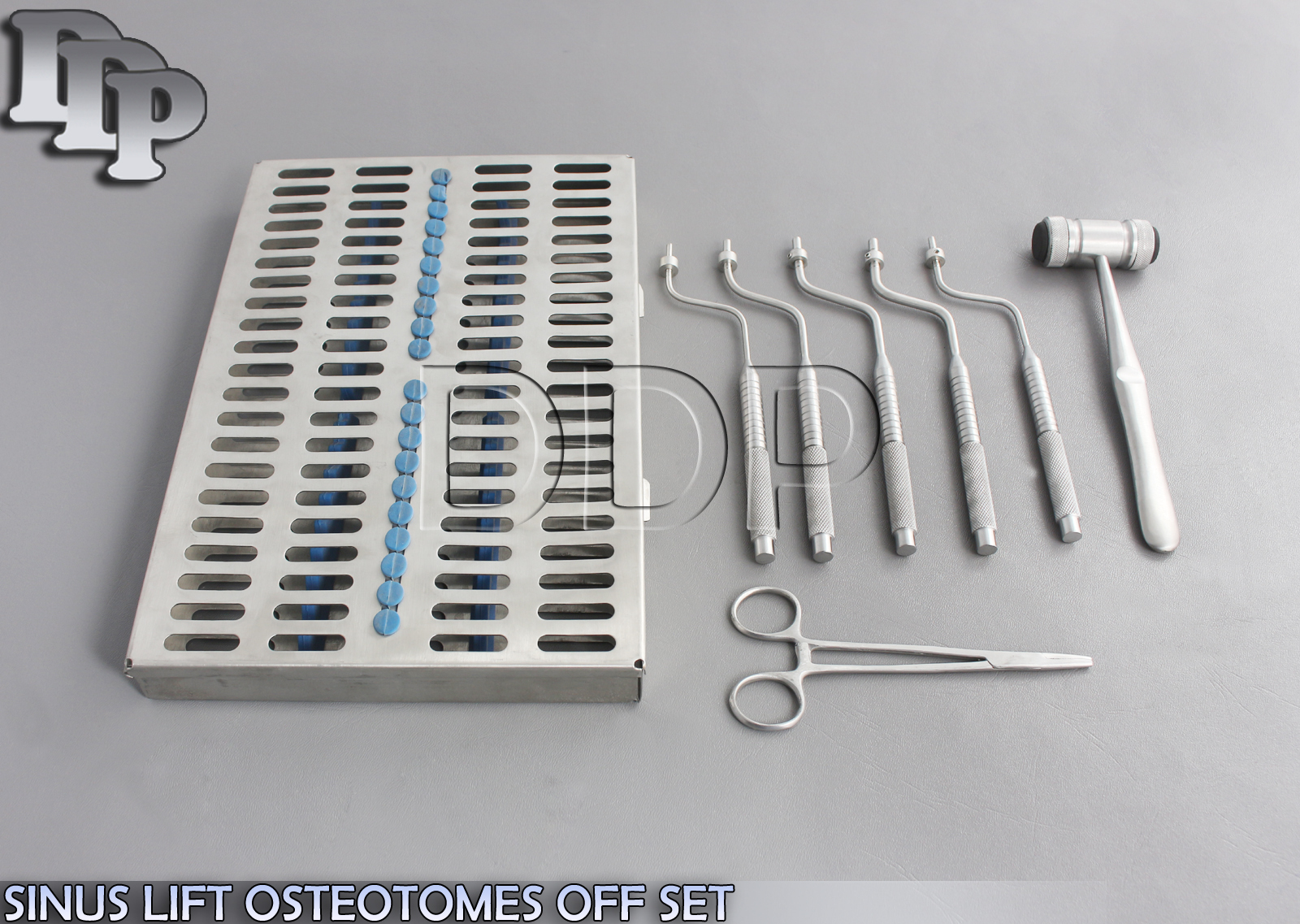 SINUS LIFT OSTEOTOMES OFF SET CONVEX TIP With Mead Bone Mallet implant DN-568