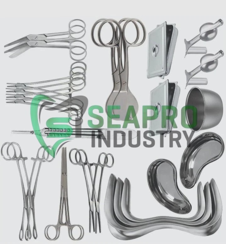 Delivery instrument set gynecology basic surgery instrument 24-PCS