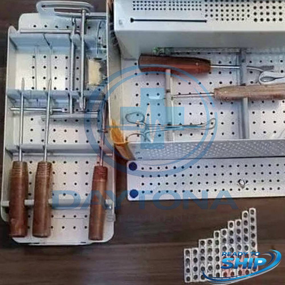 Veterinary Orthopedic Mini Micro Fragment System Set/kit 1.5/2.0/ 2.7/3.5/4.0mm