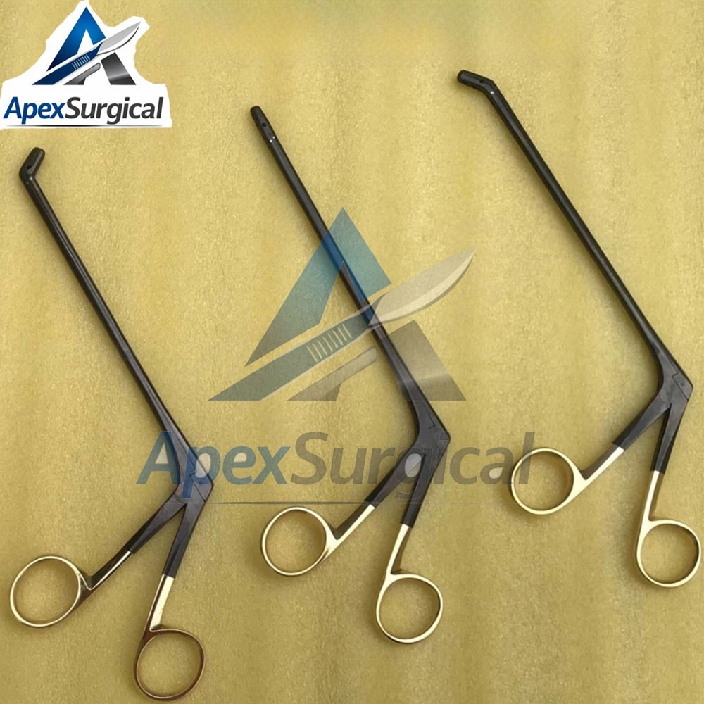 Caspar Intervertebral Disc Rongeur 3Pcs Quality Orthopedic Spine Instruments Set