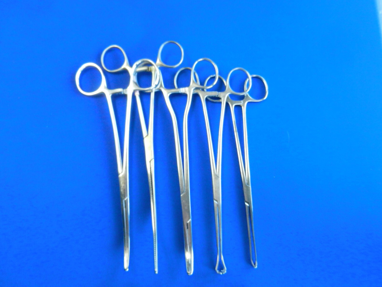 E690 Jarit V. Mueller Pilling Lot of 10 Forceps 19.5-22.5cm Overall Length