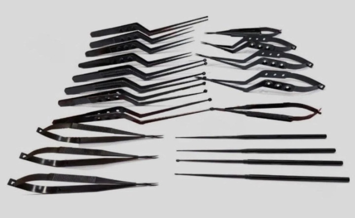 Kamiyama Micro Neuro Surgery Instruments Set 20 Pcs Surgical Tools