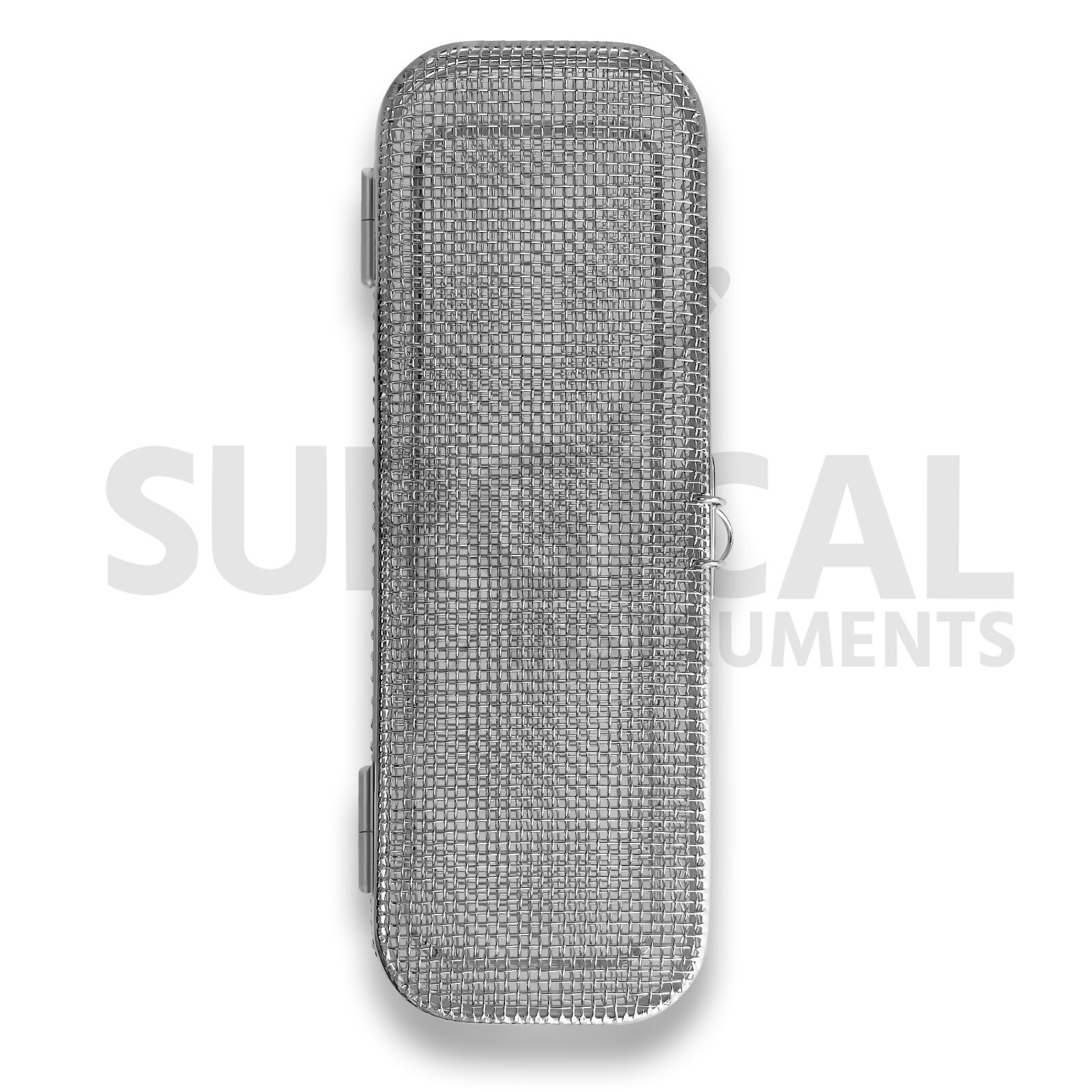 Sterilization perforated Mesh Box Tray 9.25″ x 3″ Stainless Steel German Grade