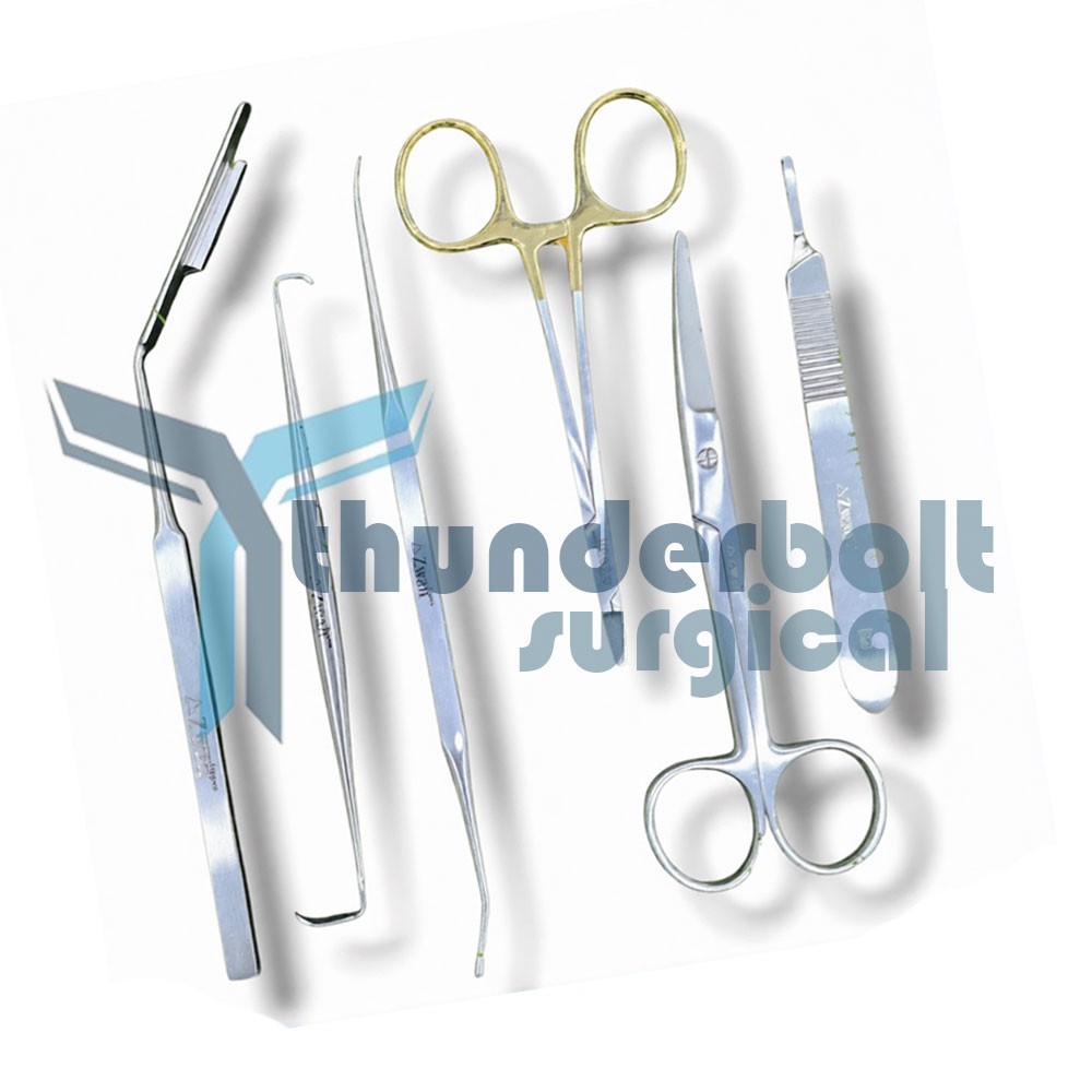 Basic Carpal Tunnel Syndrome Release Hand Palm Surgery Instrumentation Set of 6p