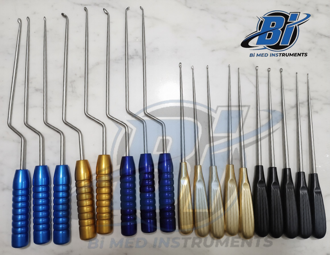 Bone Cervical Curettes Spine Orthopedics Instruments Set Of 18 Pcs