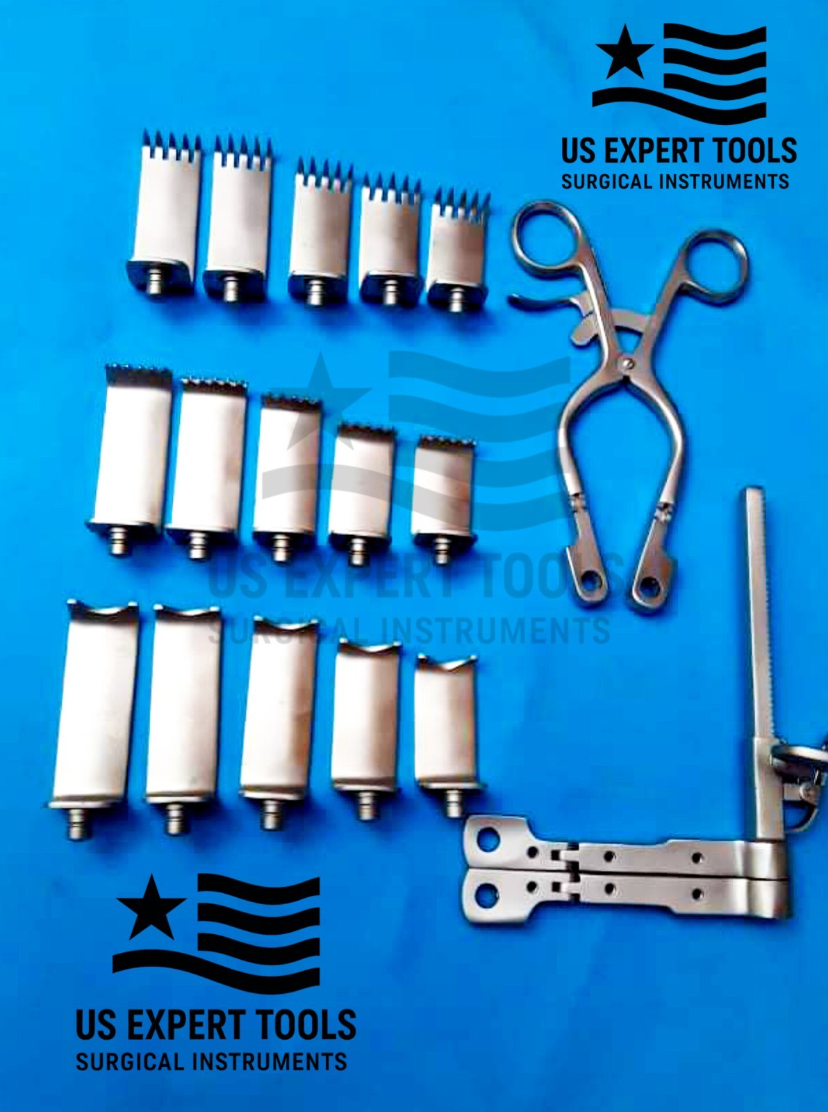 Neuro Spine Caspar Cervical Retractors Orthopedics Instruments 17 PCS Set