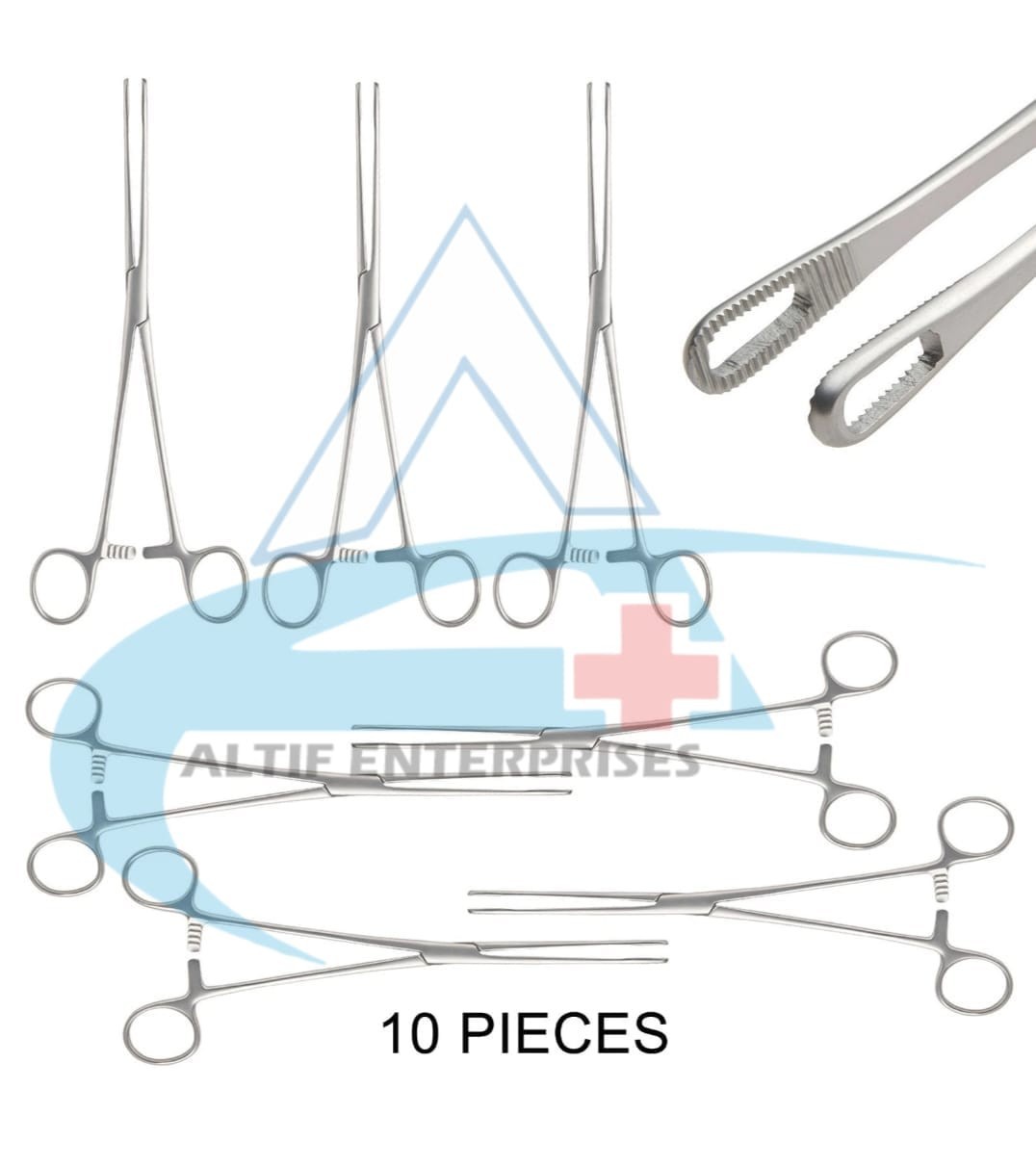 Bonneys Uterine Polyp Forceps 24CM Gynecology Surgical Instruments 10 Pieces