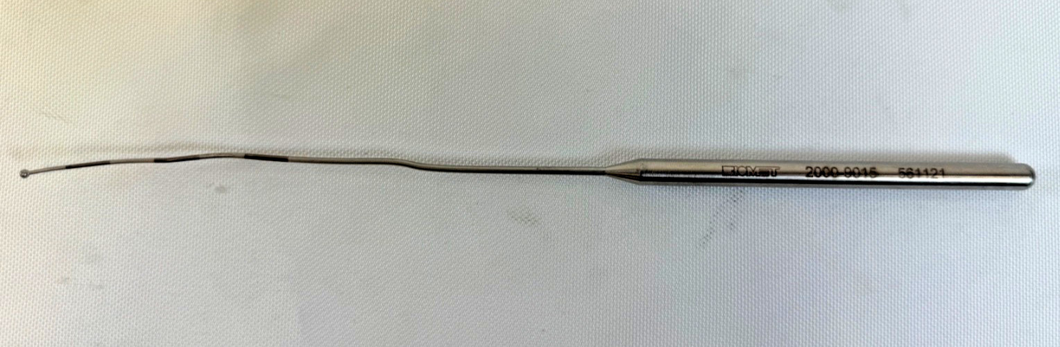 Zimmer Biomet 2000-9015 Flexible Sounding Pedicle Probe 2mm Head Neuro Spine