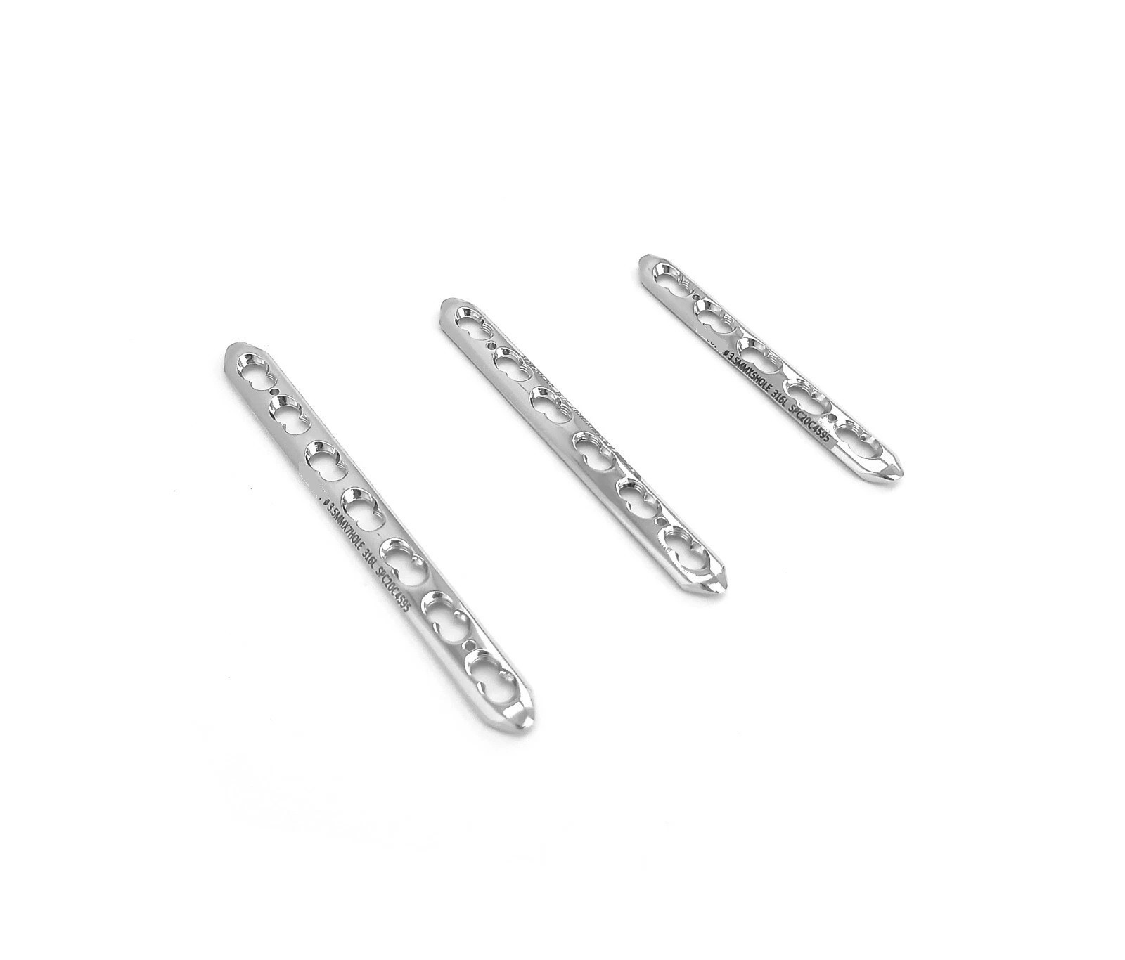 veterinary 3.5mm locking plates lot of 46 pc