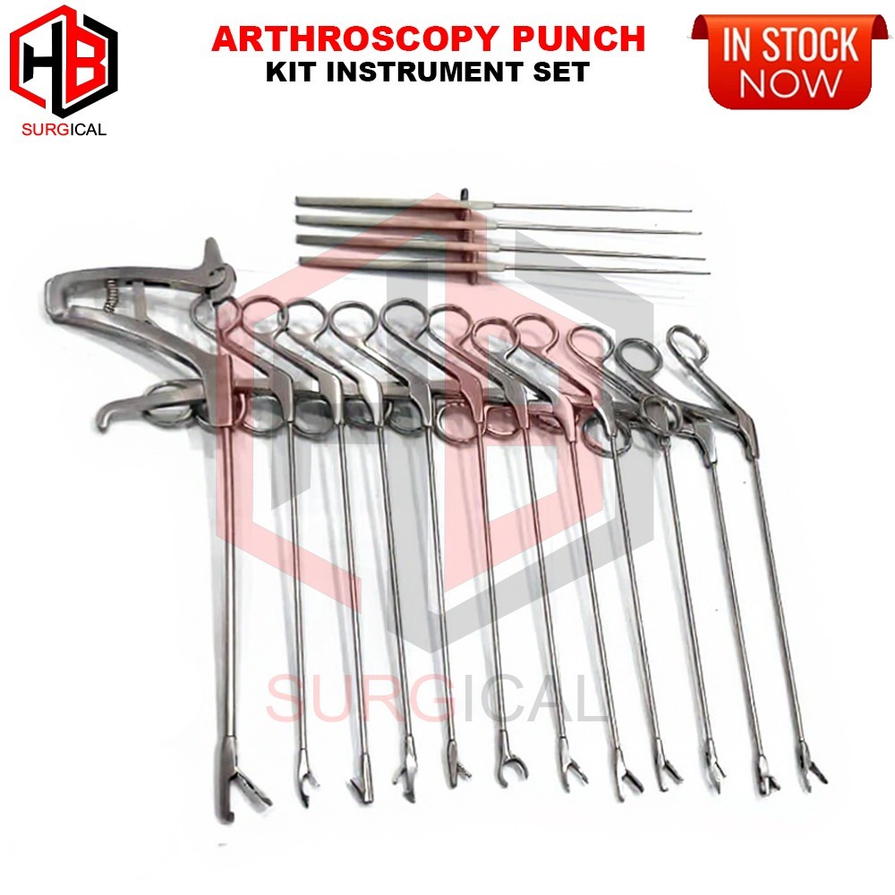 Arthrex knee Arthroscopy Punch kit Instruments Set