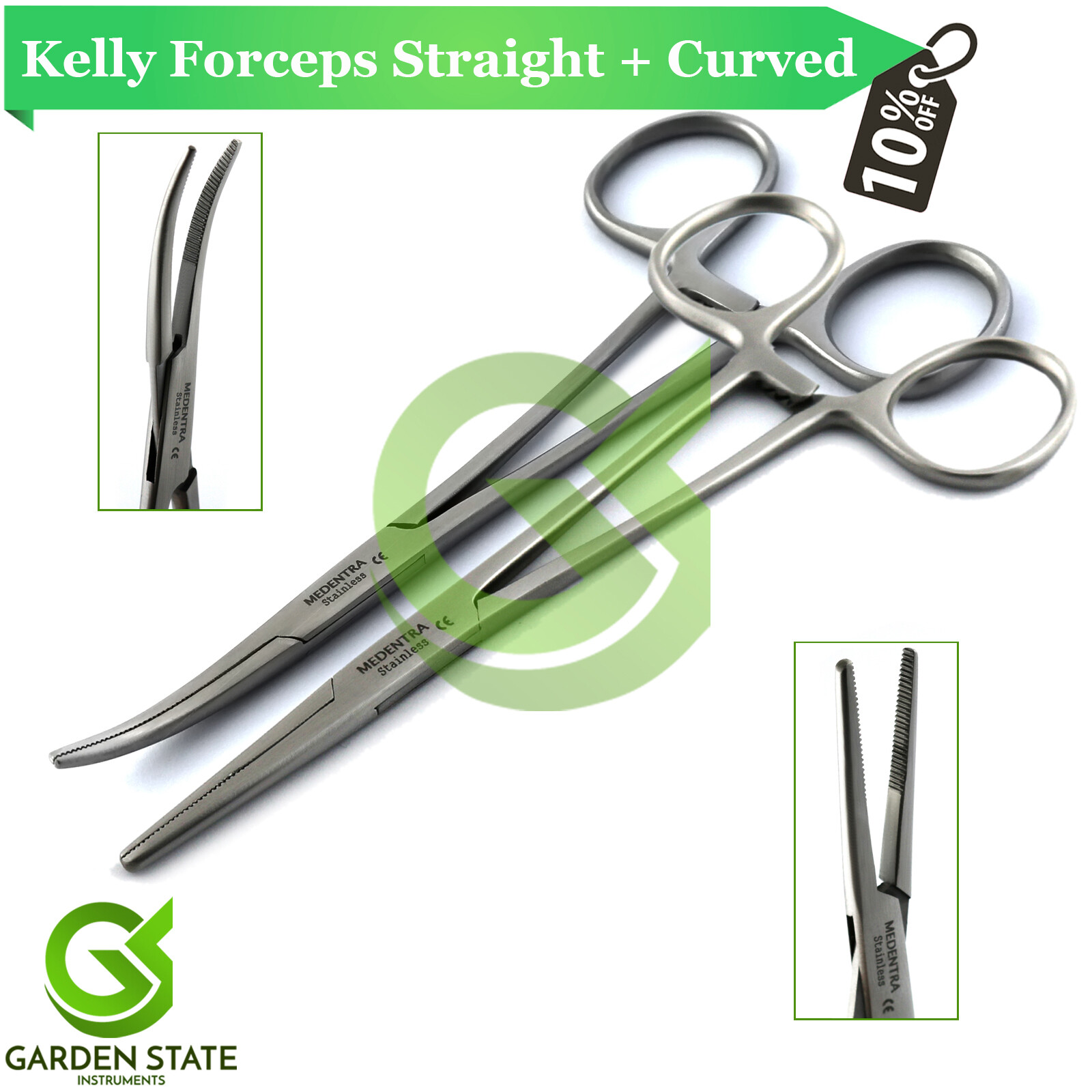 Feline Spay Plastic Surgery Kit Hemostatic Tissue Forceps Tissue Cut Suture Set