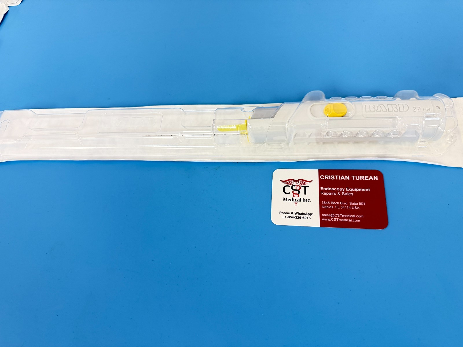 CR Bard Max-Core Biopsy Instrument REF#MC2010, 20G x 10cm. Set of 12 units