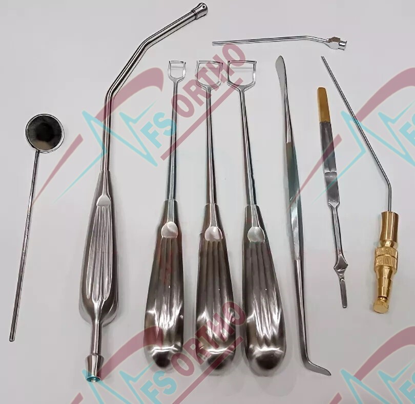 Tonsil & Adenoid Surgery 30 Pcs Set Surgical ENT Instruments High Quality