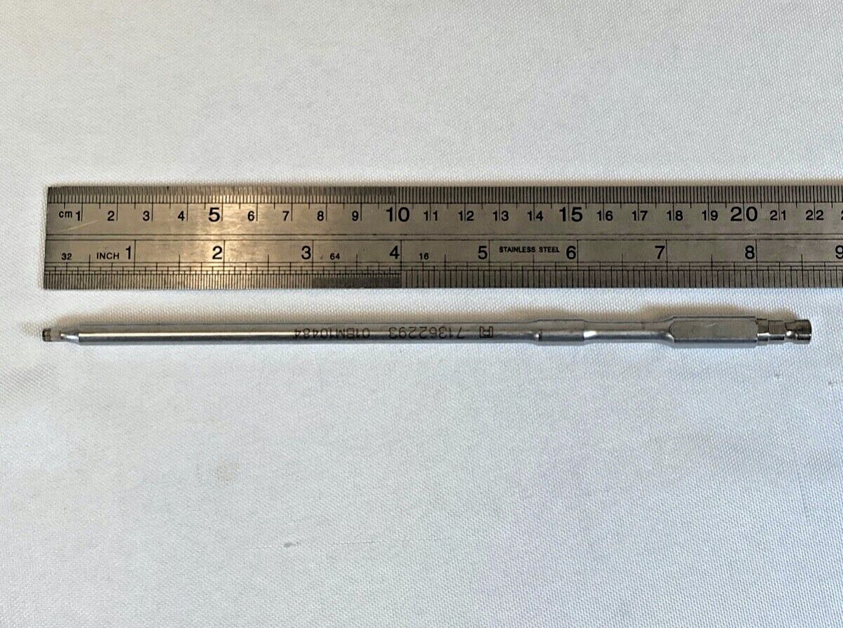 Richards Smith & Nephew 7136-2293 Straight Hexagonal Driver Shaft R3 Acetabular