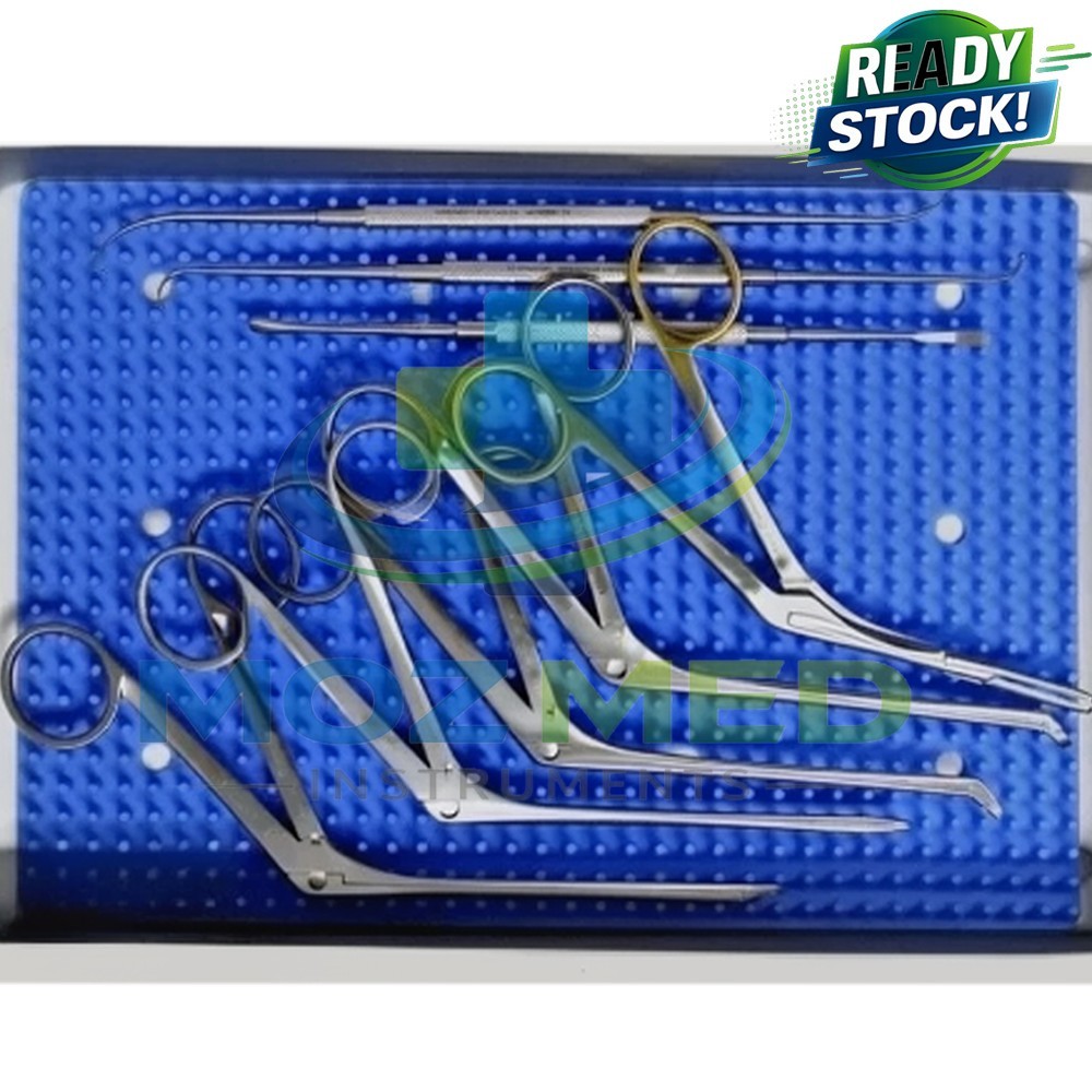 10 Pcs Minor Fess instruments set Endoscopic Sinus surgery ENT Surgical Set