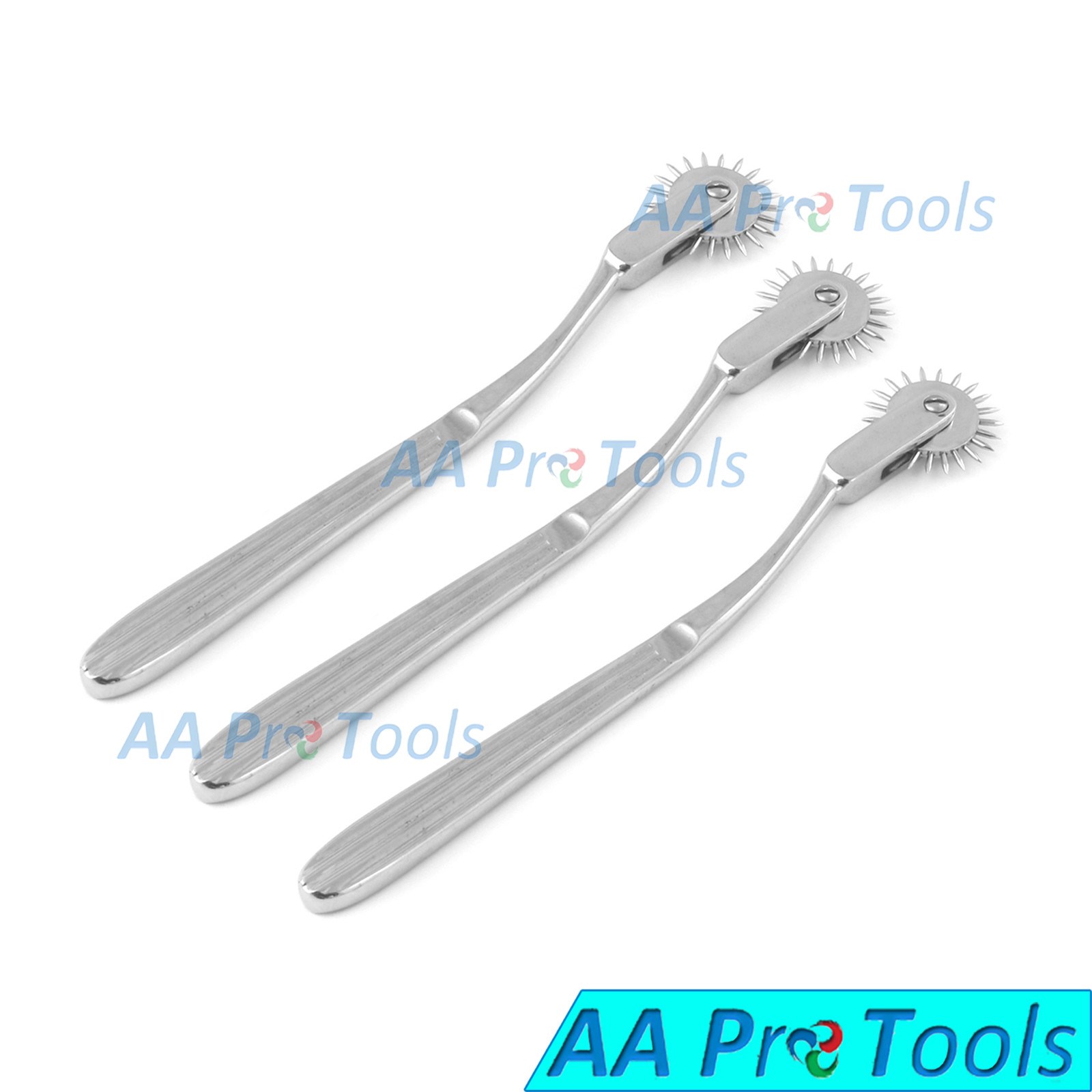 3 Pieces PINWHEEL WARTENBERG, 1 Wheel, Neurological, Sensory Testing